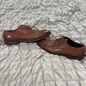Men's Brown Leather Dress Shoes